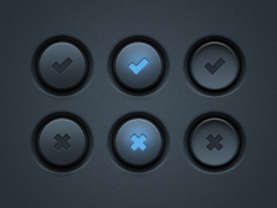 UI Buttons (PSD)