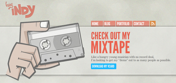 Mix Tape, Web Layouts and Interfaces