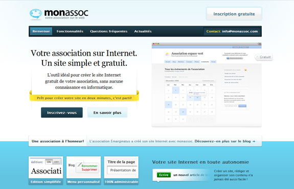 monassoc Web Application Interface 45+ Incredible Web Application Interface Designs