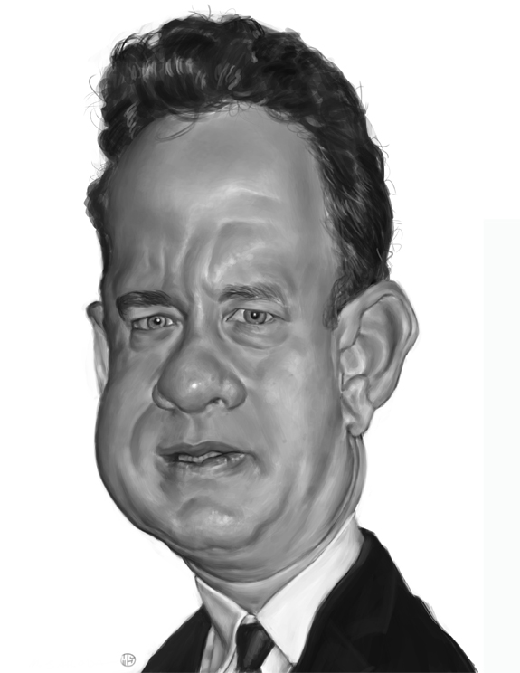 Tom Hanks Caricature