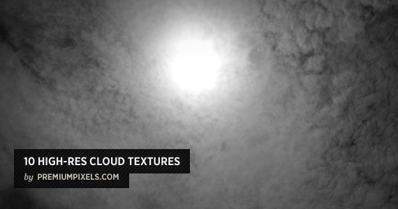 10 High Resolution Cloud Textures