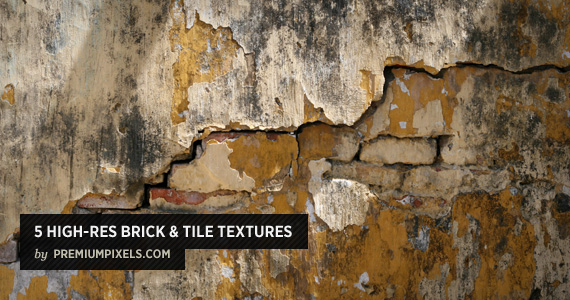 5 High Resolution Brick and Tile Textures