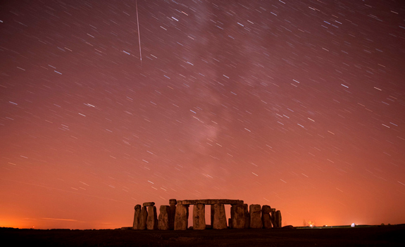 Meteor Over Stonehenge