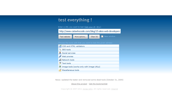 Test Everything in your Web Design