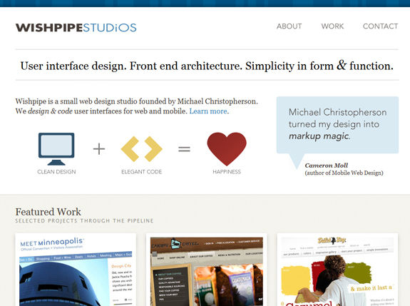 Wishpipe Studios, Web Design Firm