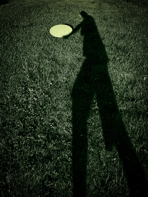 Shadow Frisbeeing