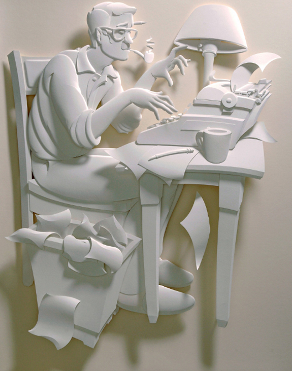 Paper Sculpture Advertising