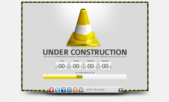 Under Construction Website Design