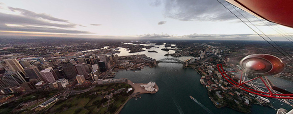 Sydney in Panoramic View
