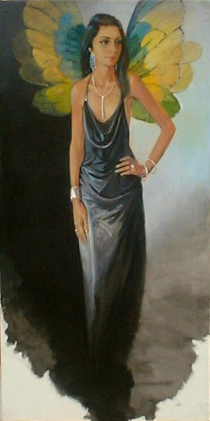 Titli, Female Figure Painting