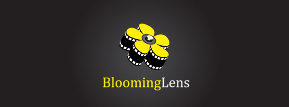 Blooming Lens Logo Design