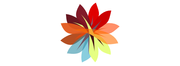 Euro, Flower Logo Design