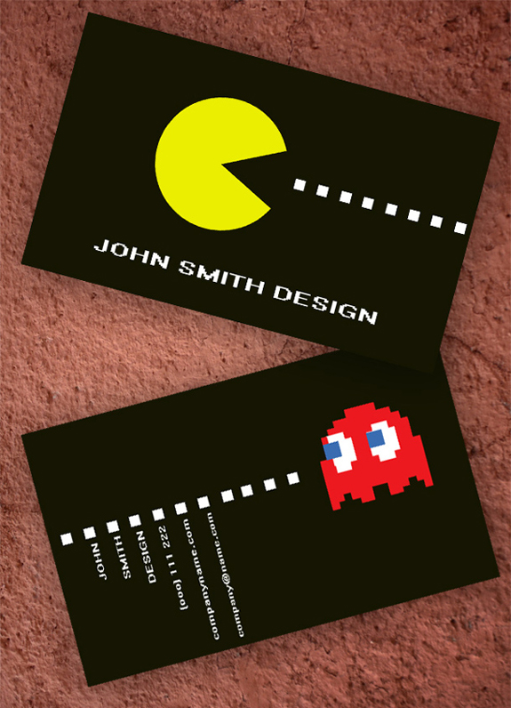 Pacman Business Card