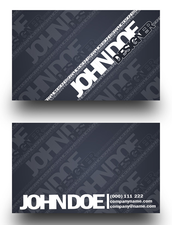 Business Card For Designers