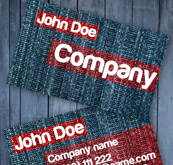 Jeans Business Card