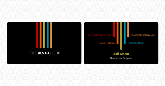 Double-Sided Business Card Template