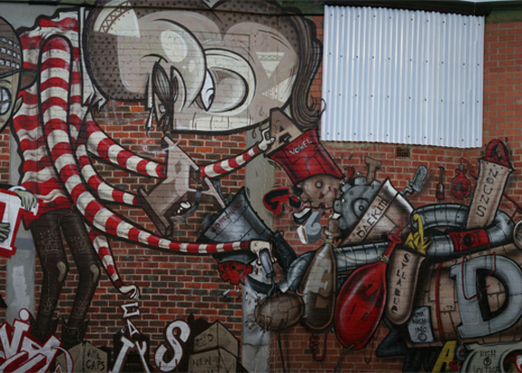 Creative Examples of Graffiti Street Art