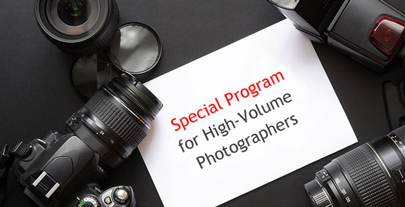 Special Program for Authors with Large Portfolios