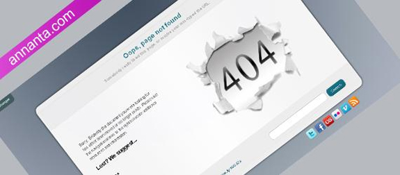 404 Error Template