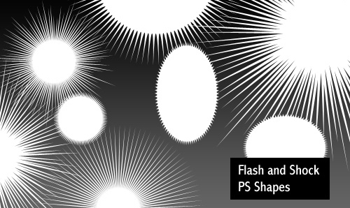 Flash and Shock - PS Shapes