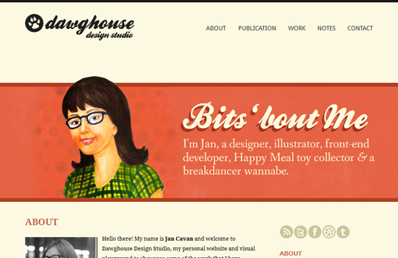 DawgHouse - About Page Design