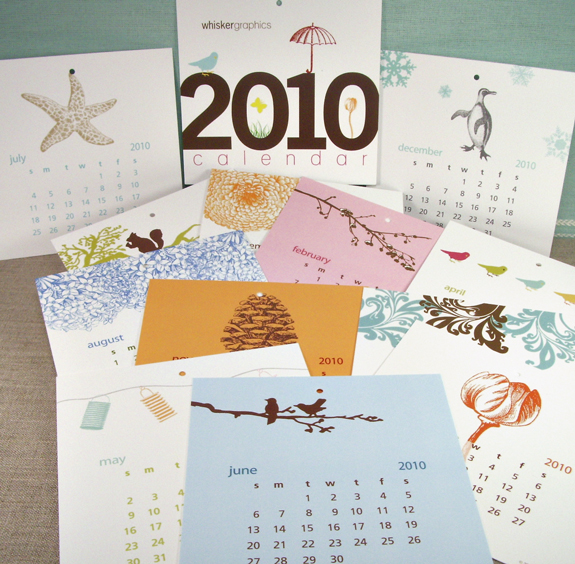 The Whisker Graphics 2010 Calendar