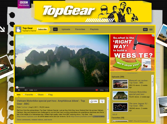Top Gear - Youtube Background