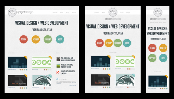 Spigot Design - Responsive Web Design