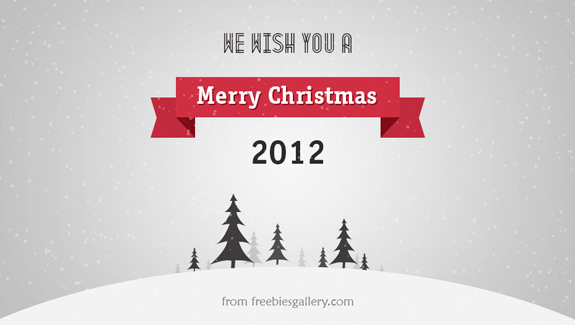 Merry Christmas Greetings Card