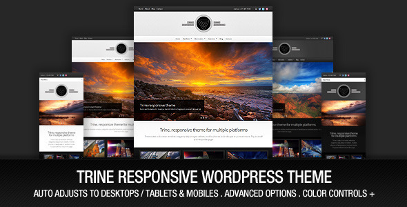 Trine - Responsive WordPress Portfolio Theme