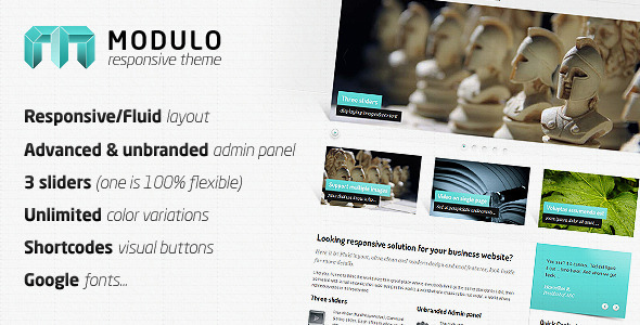 Modulo - Responsive WordPress Portfolio Theme
