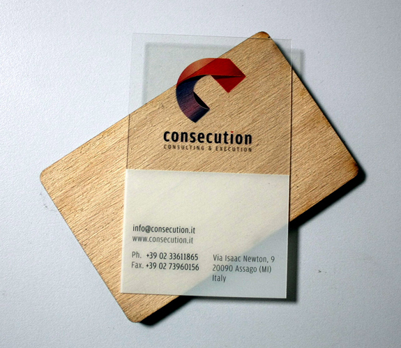 Plastic Business Card Design
