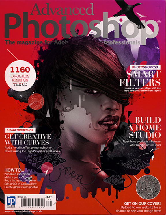 Adobe Photoshop Magazine Cover Design