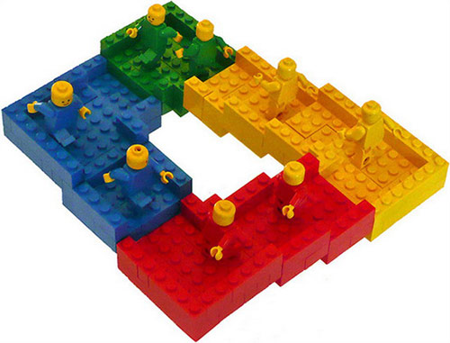 Lego Optical Illusions