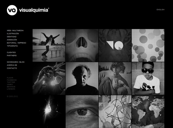 Best of Black and White Websites