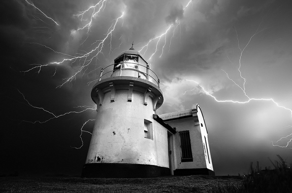 Cracks In The Sky - Lightning Photography