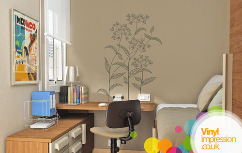 Abstract Plant - Wall Stickers