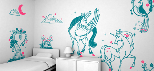 In the Moonlight - Wall Stickers
