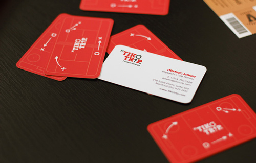 Tiko Trip - Double-Sided Business Card
