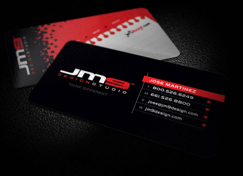 Business Card For JM9 Studio