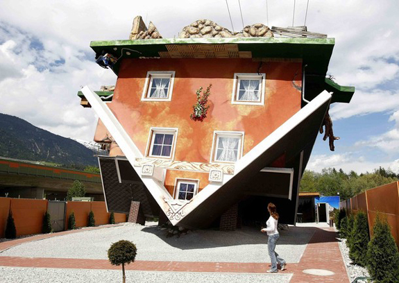 Upside Down House in Austria - Interesting Pictures