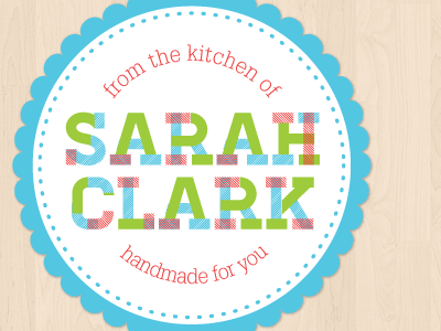 Kitchen Sticker Design