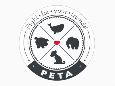 PETA Sticker - Friends