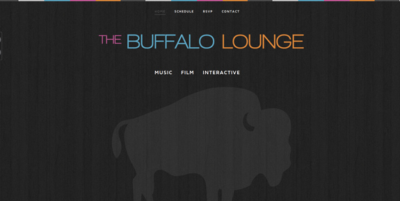 The Buffalo Lounge - Wide Website Design