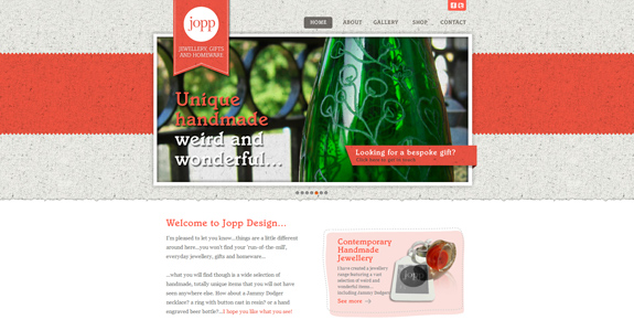 Jopp - Wide Website Design