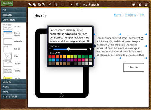 iPad App Designs