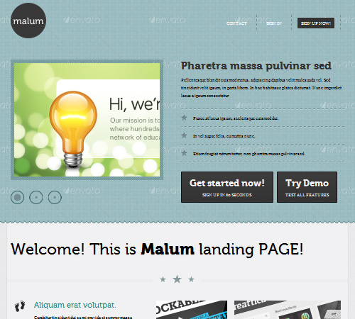 malum landing page