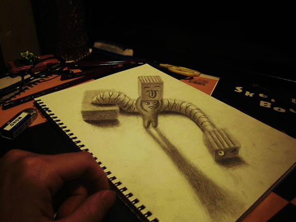 Amazing Examples of 3d Drawings