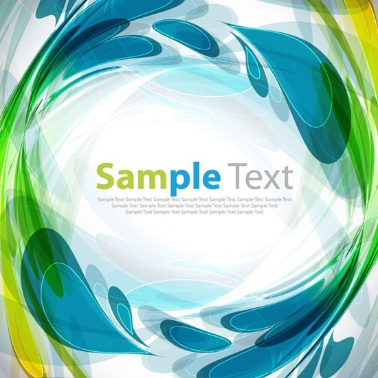 Abstract Vibrant Vector Background