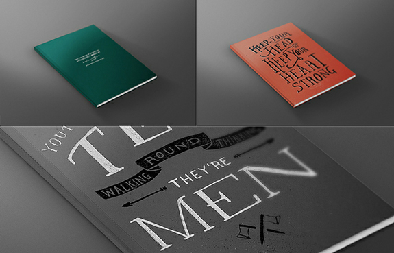 FREE Magazine / Book Front Cover Mock-up Template PSD File